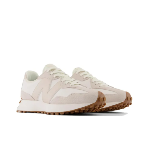 New Balance 327 Beige White Gum Pink WS327AN