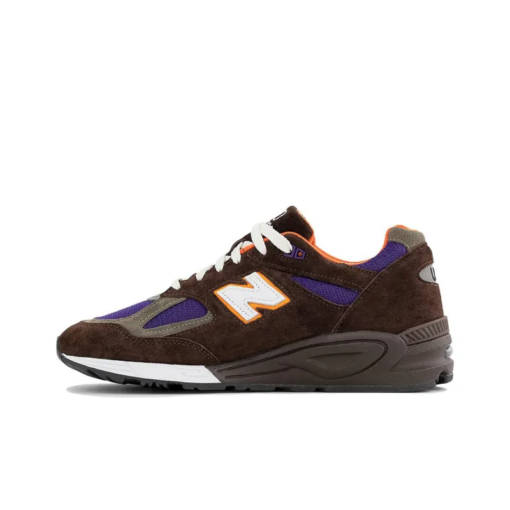 New Balance 990v2 Miusa Brown Purple M990br2