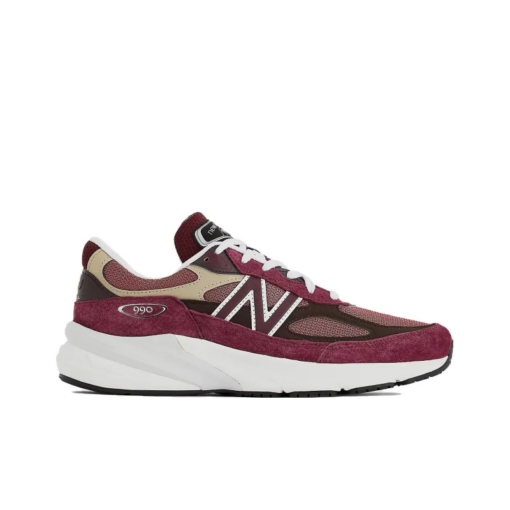 New Balance 990v6 Miusa Teddy Santis Burgundy Tan U990bt6