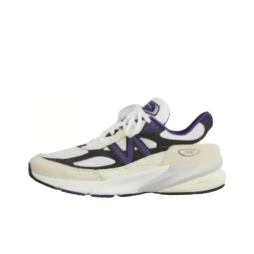 New Balance 990v6 Miusa Teddy Santis White Black Plum U990wb6