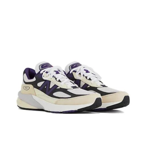 New Balance 990v6 Miusa Teddy Santis White Black Plum U990wb6