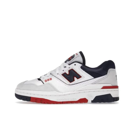 New Balance 550 Premium White Navy Red Bb550cc1