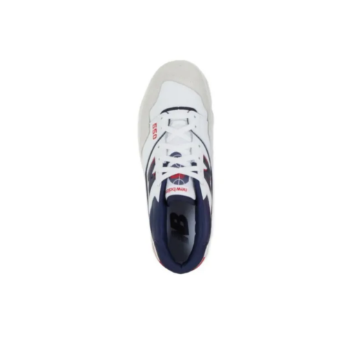 New Balance 550 Premium White Navy Red Bb550cc1