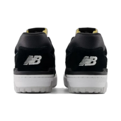 New Balance 550 Suede Perforated Leather Black White Bb550pra