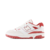 New Balance 550 White Brick Red BB550STB