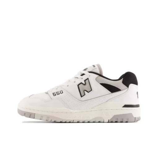 New Balance 550 White Concrete Black Bb550ncl