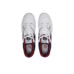 New Balance 550 White Navy Nb Burgundy Bb550ncd