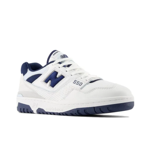 New Balance 550 White Nb Navy Bb550nqb