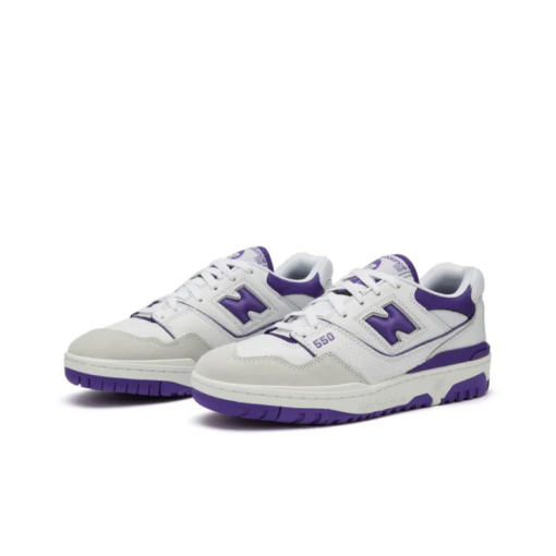 New Balance 550 White Purple BB550WR1