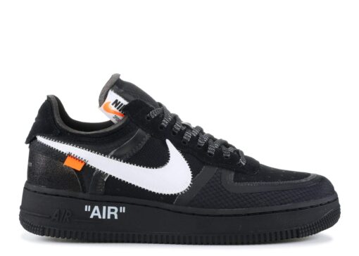 Off-White x Nike Air Force 1 Low 'Black' - AO4606-001