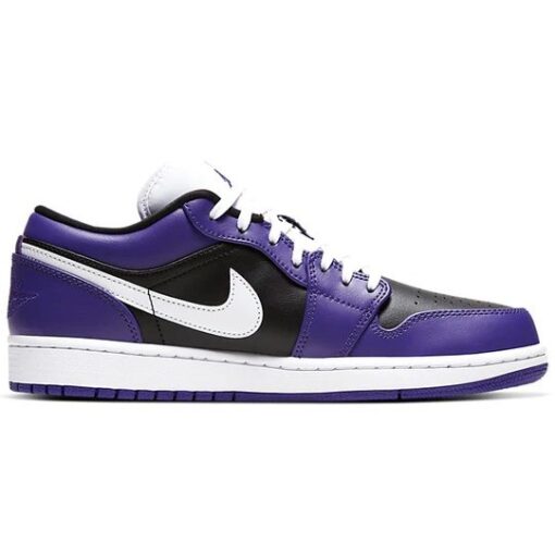 Air Jordan 1 Low ‘Court Purple Black’ 553558-501
