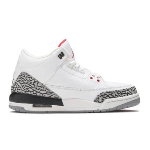 (GS) Air Jordan 3 Retro 'White Cement' 2011 398614-105
