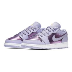 (GS) Air Jordan 1 Low 'Oxygen Purple' 554723-505