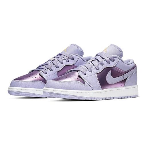 (GS) Air Jordan 1 Low 'Oxygen Purple' 554723-505