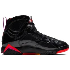 (WMNS) Air Jordan 7 Retro 'Black Gloss' 313358-006