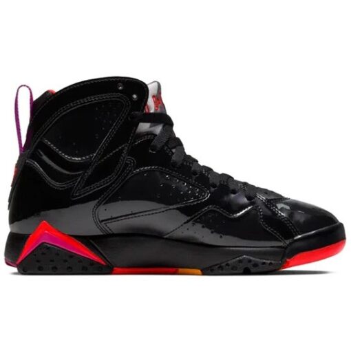 (WMNS) Air Jordan 7 Retro 'Black Gloss' 313358-006