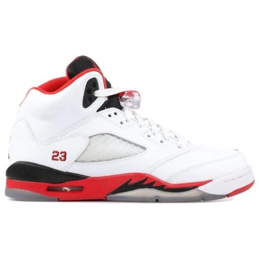 (GS) Air Jordan 5 Retro 'Fire Red Black Tongue' 2013 440888-120