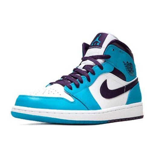 Jordan 1 Mid ‘Hornets’ 554724-415