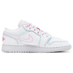 Jordan 1 Low ‘White Green Pink’ 554723-101