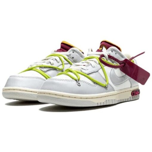 Nike x Off-White Dunk Low 'Lot 08 of 50' DM1602-106