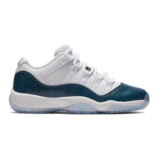 (GS) Air Jordan 11 Retro Low 'Navy Snakeskin' 2019 CD6847-102