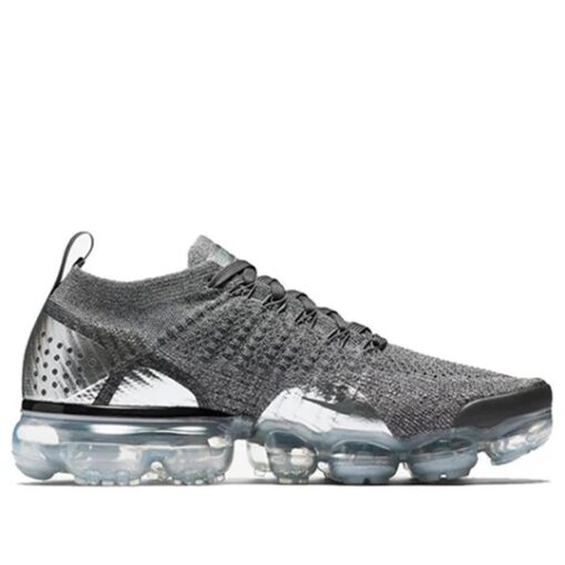 (WMNS) Nike Air VaporMax Flyknit 2 'Chrome Grey' 942843-013