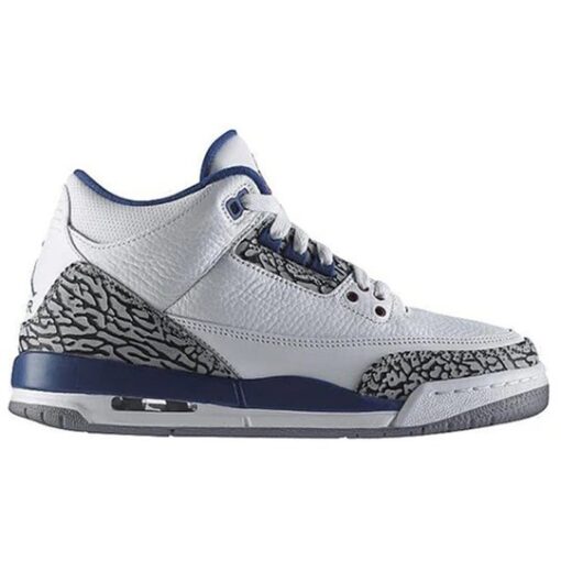 (GS) Air Jordan 3 Retro 'True Blue' 2011 398614-104