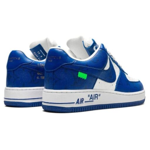 Nike x LOUIS VUITTON Air Force 1 Low by Virgil Abloh 'Blue White' 1A9VAO