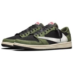Air Jordan 1 Low OG x Travis Scott 'Olive Green' DM7866-002