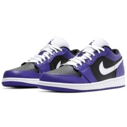 Air Jordan 1 Low ‘Court Purple Black’ 553558-501