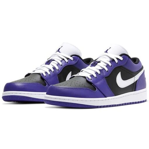 Air Jordan 1 Low ‘Court Purple Black’ 553558-501
