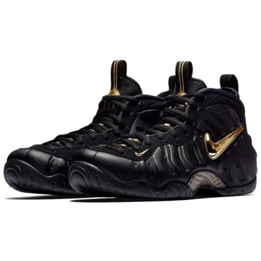 Nike Air Foamposite Pro ‘Black Metallic Gold’ 624041-009
