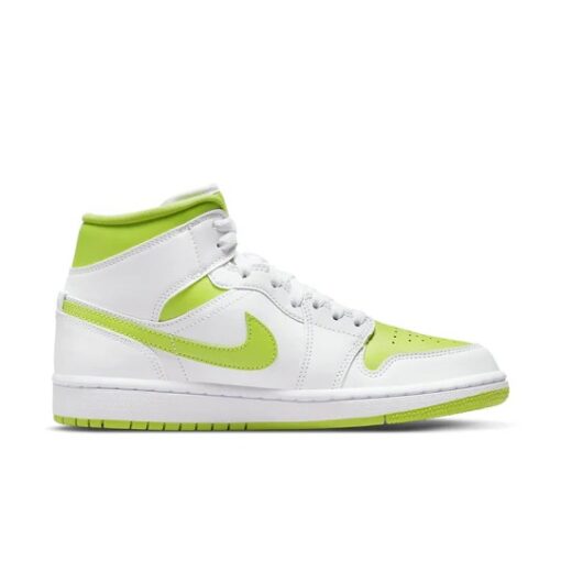 (WMNS) Air Jordan 1 Mid 'White Lime' BQ6472-131