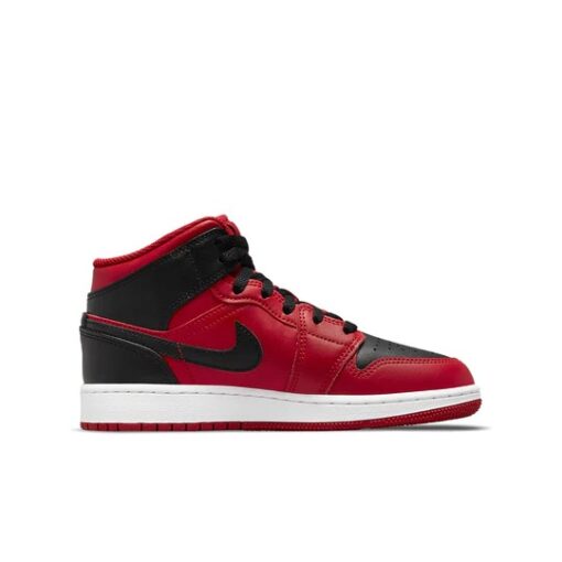 Air Jordan 1 MidReverse Bred 554725-660