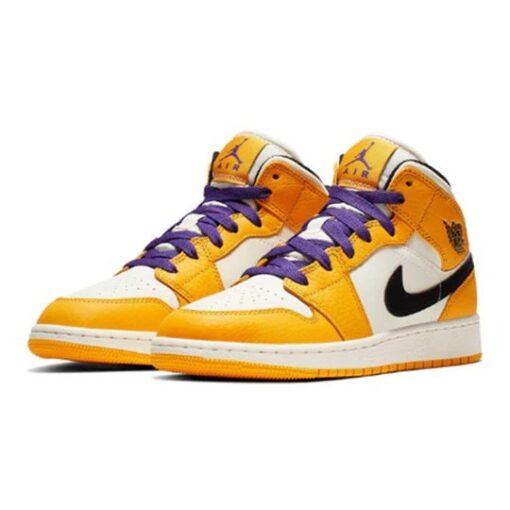 Air Jordan 1 Mid ‘Lakers’ BQ6931-700