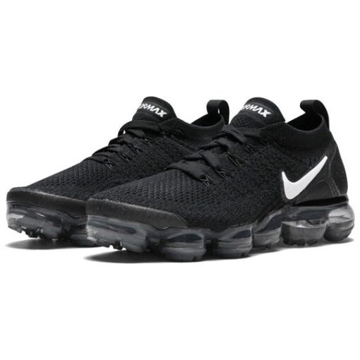 (WMNS) Nike Air VaporMax Flyknit 2 'Black White' 942843-001