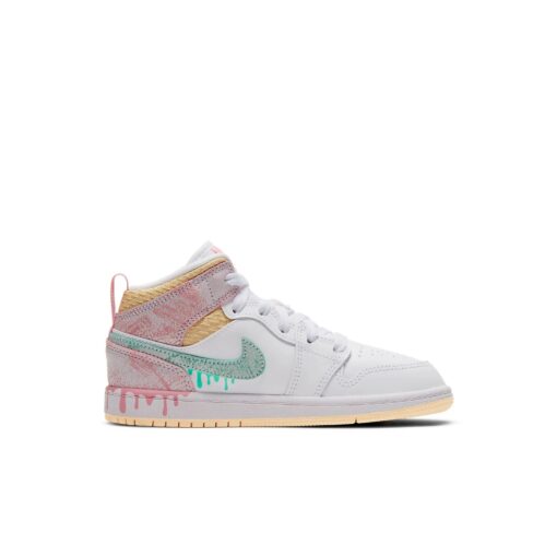 Air Jordan 1 Mid SE PS Ice Cream DD1667-100