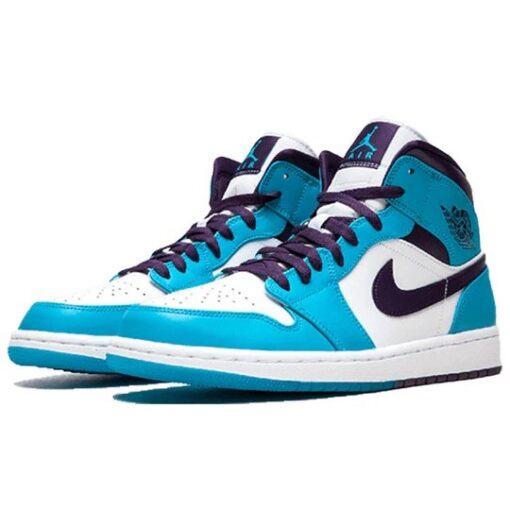 Jordan 1 Mid ‘Hornets’ 554724-415