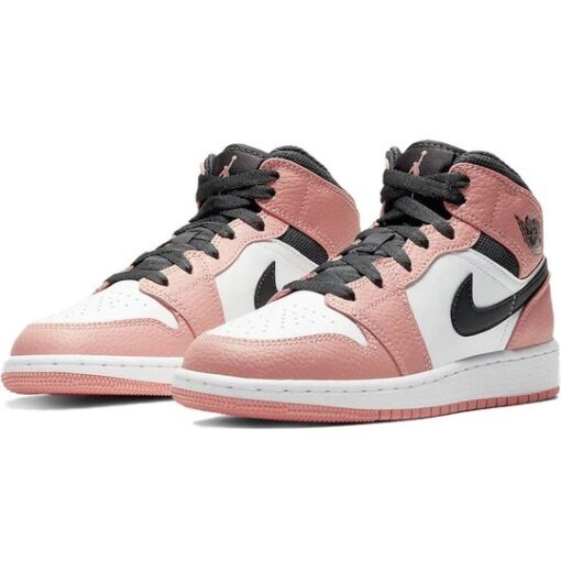 Air Jordan 1 Mid ‘Pink Quartz’ 555112-603