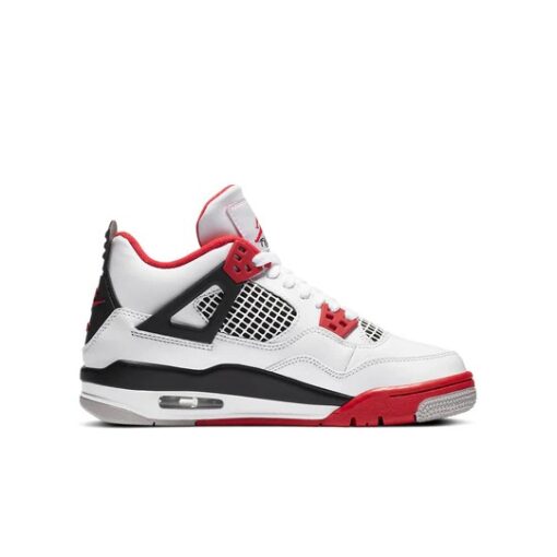(GS) Air Jordan 4 Retro OG 'Fire Red' 2020 408452-160