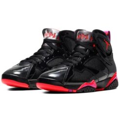 (WMNS) Air Jordan 7 Retro 'Black Gloss' 313358-006