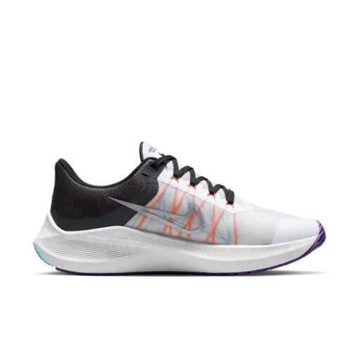 (WMNS) Nike Air Zoom Winflo 8 'White Black' CW3421-103 Womens
