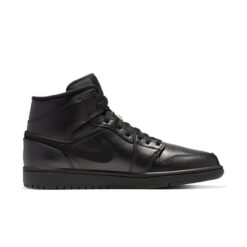 Air Jordan 1 Mid ‘Triple Black’ 554724-090
