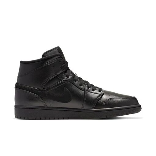 Air Jordan 1 Mid ‘Triple Black’ 554724-090