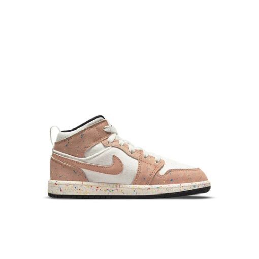 (PS) Air Jordan 1 Mid SE 'Brushstroke Paint Splatter' DA8007-100