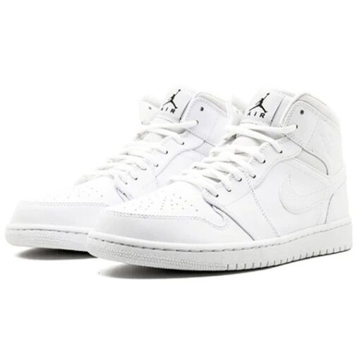 Air Jordan 1 Retro Mid 'White' 554724-110