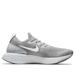 (WMNS) Nike Epic React Flyknit 'Wolf Grey' AQ0070-002