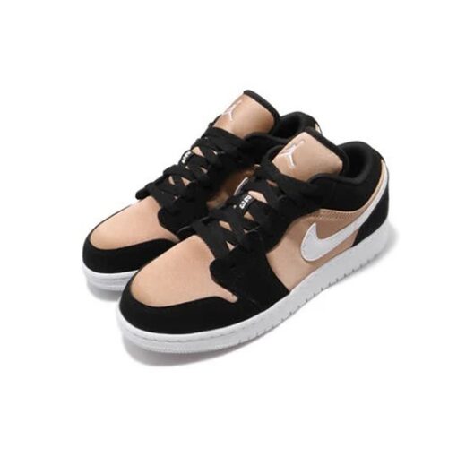 Jordan 1 Low ‘Black White Rose Gold’ 554723-090