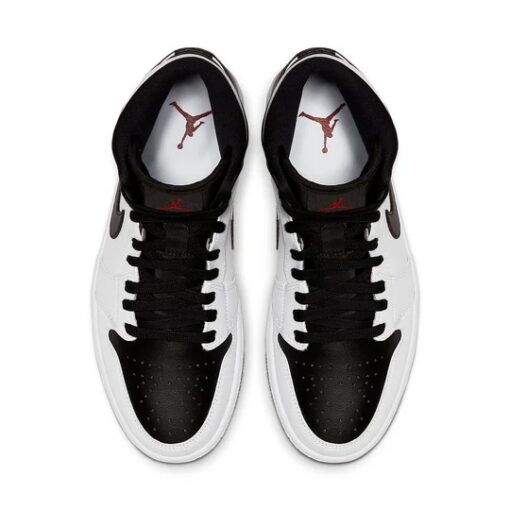 Jordan 1 Mid ‘Reverse Black Toe (Women’s)’ BQ6472-101