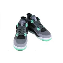 (GS) Air Jordan 4 Retro 'Green Glow' 408452-033